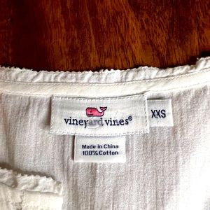 XXS vineyard vines - summer blouse